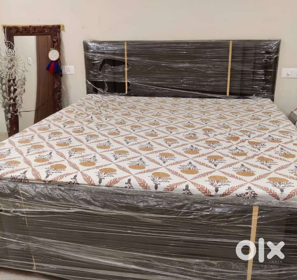 Designer double bed with Mattress