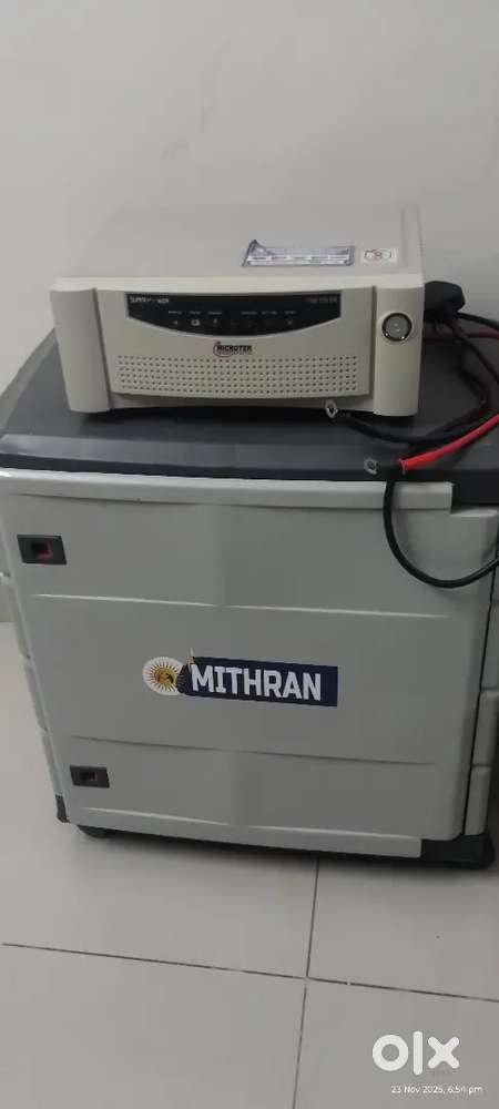 Inverter + 150Ah Tabular Battery + Stand