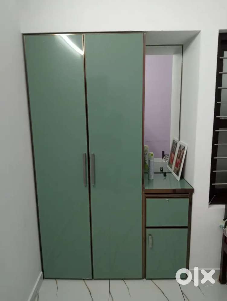 Glass work and kitchen cabinet work