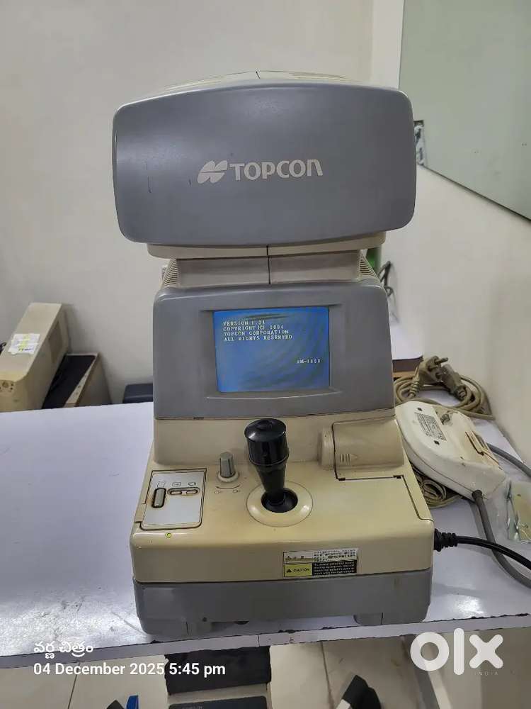 Computerized auto refractometer