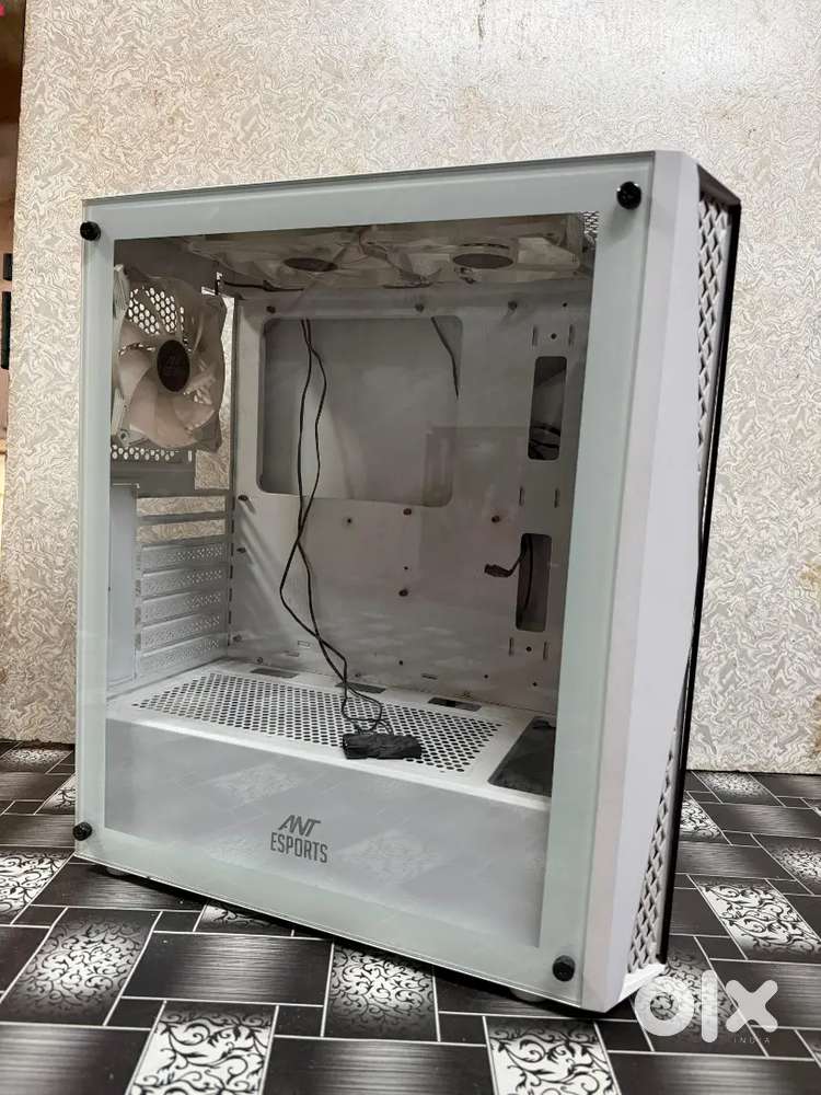 Ant-Esports 220 Air auto RGB while ATX Mid cabinet case