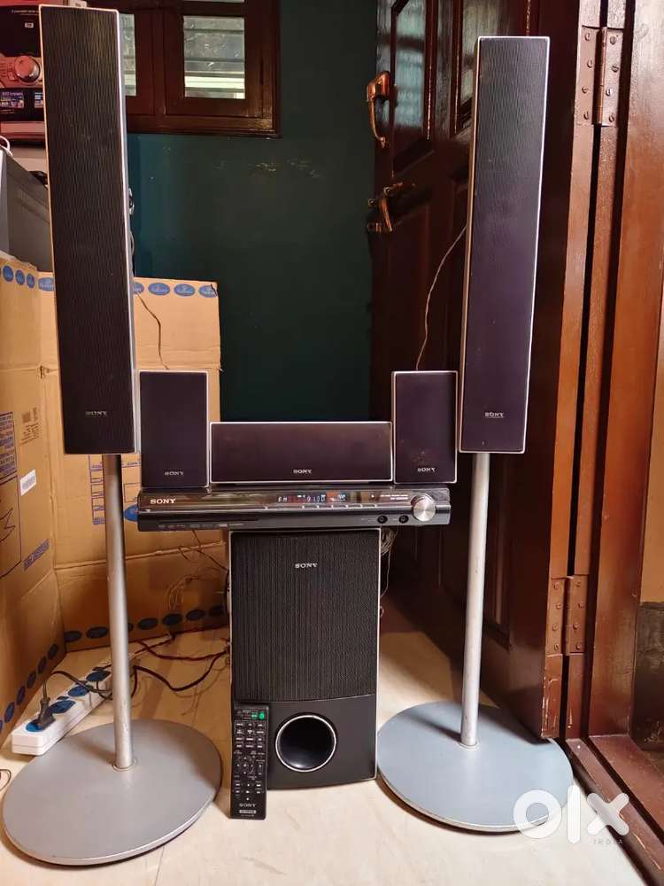 SONY 5.1 HOME THEATRE FM AUX  HDMI DVD ALL WORKING WITH ORIGINAL REMOT