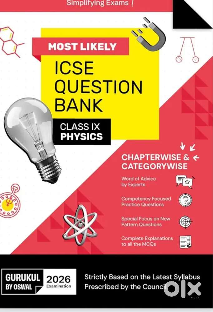 Class 9th oswal most likely book physics