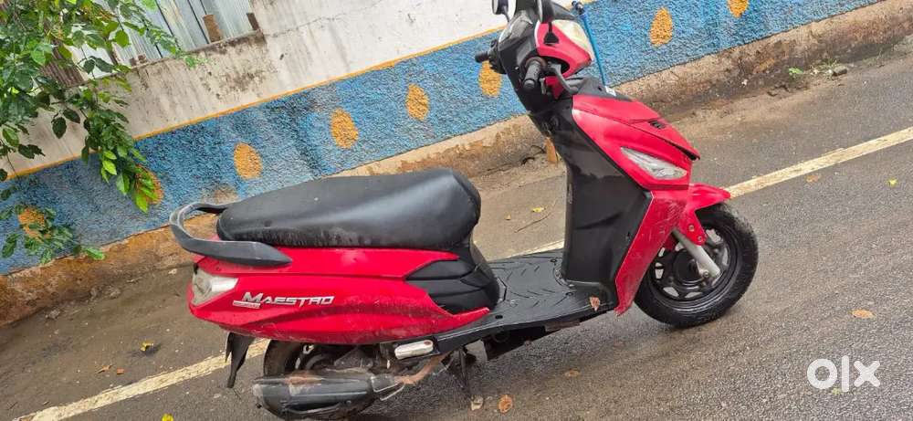 HERO MASTERO ; MODEL 2016; SELF STARTER ALLOY WHEEL; RED COLOUR; BS3.