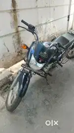 CT 100 black and blue bike
