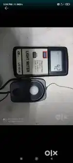 Lux meter for lighting