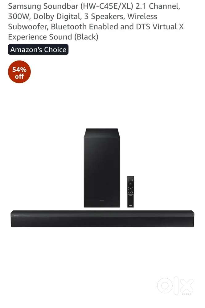 Samsung Soundbar WH-C45E/XL