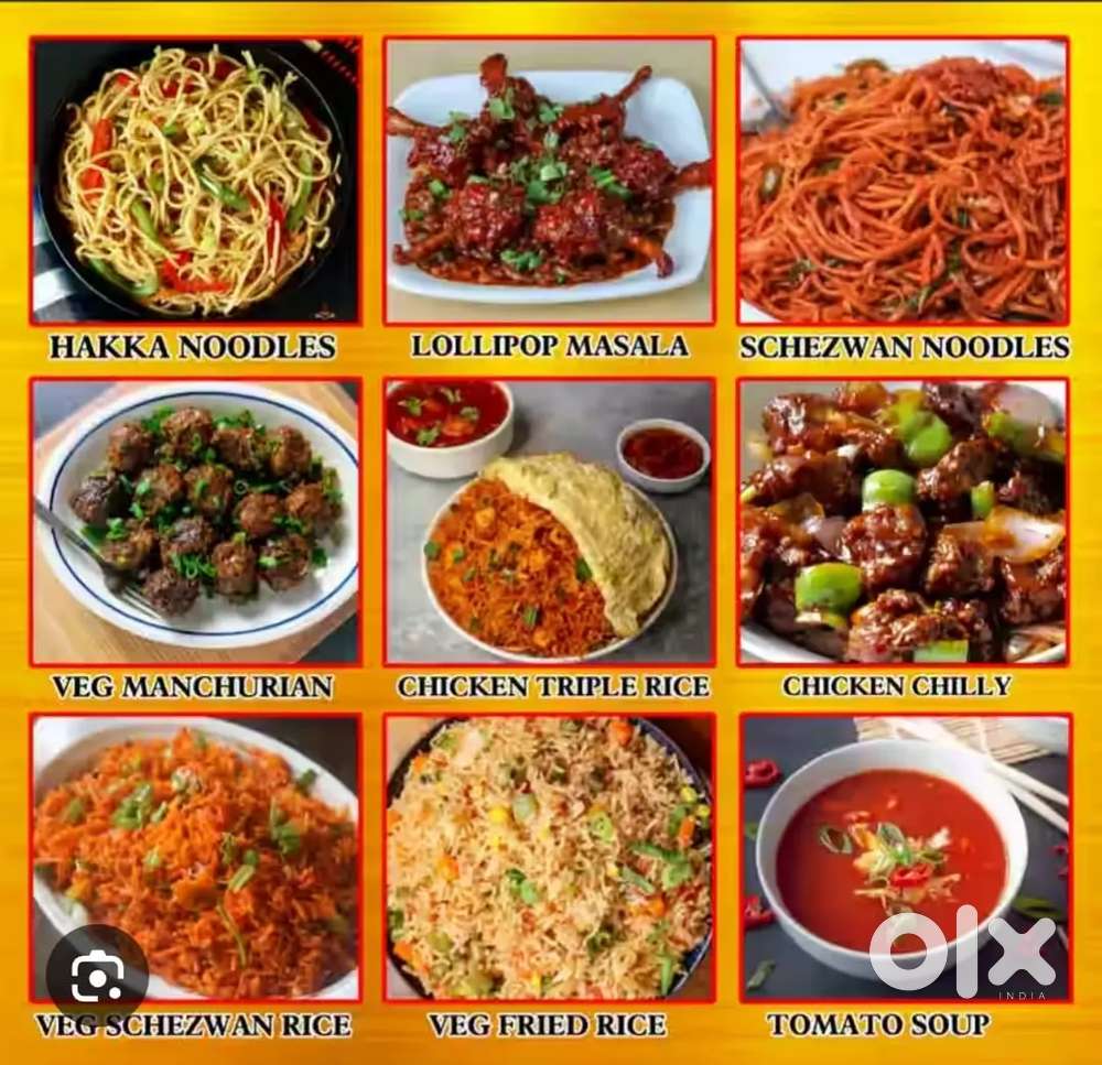 Cook for chines fast food restaurant