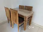 Dining table and chairs