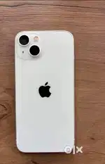 Iphone 13 128GB white under warranty 90% battery health
