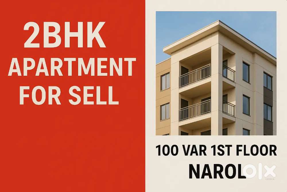 2 Bhk For Sale In Narol 1st Floor
