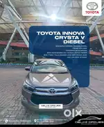 Toyota Innova Crysta 2.4 V 8 STR, 2019, Diesel