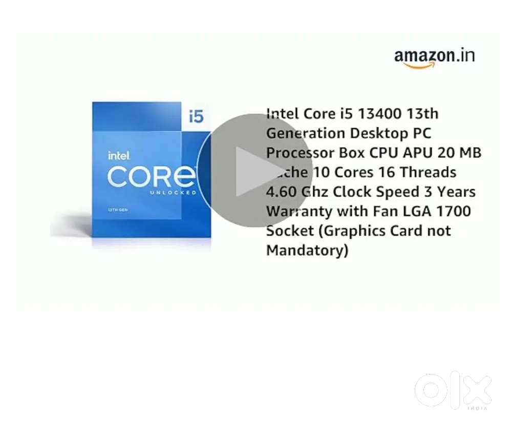 Intel Core i5-13400 Processor (Brand New Box Packed)