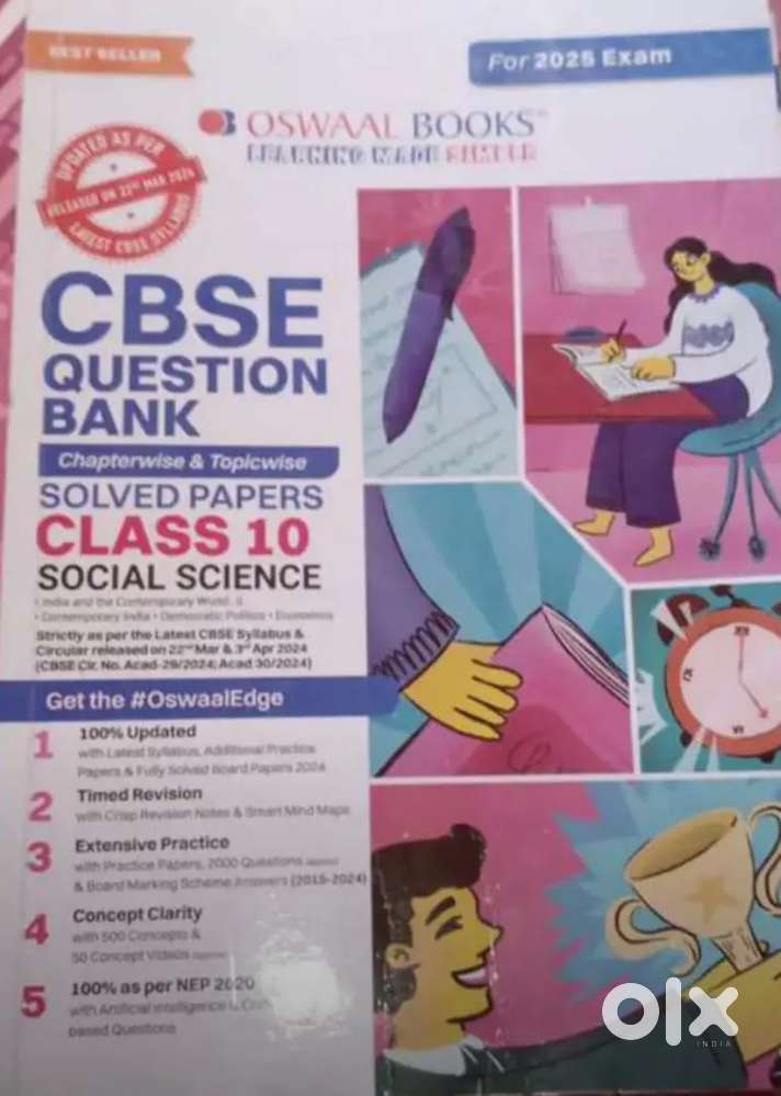 Oswal class 10 competency based question books