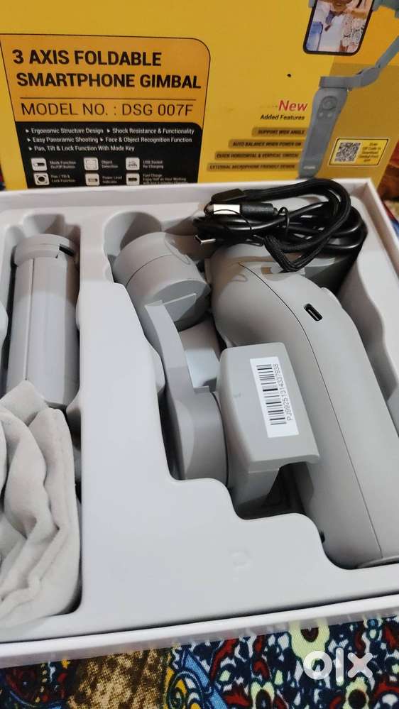 DIGITEK (DSG-007F) 3-Axis Smartphone Gimbal - Wide Angle Handhel