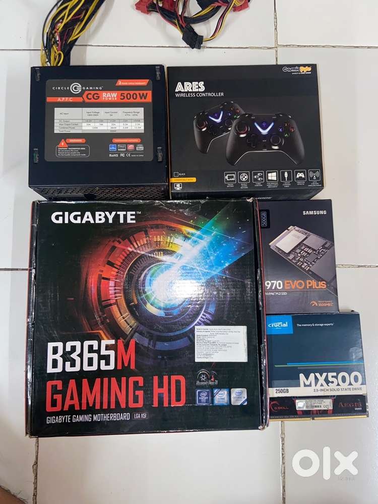 Combo (Motherboard + SSD + PSU + Ram + Gampad)