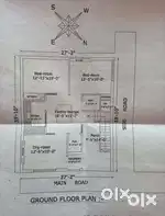 100 gj Plot with neev, Oppo.- Kiran Pal Kashyap house, Shamli