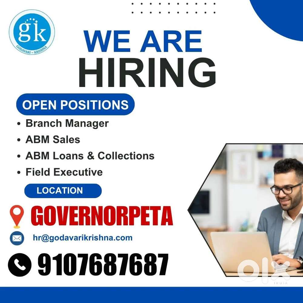 Branch Manager -1 ABM L&C-2 FE-5 ABM Sales-1