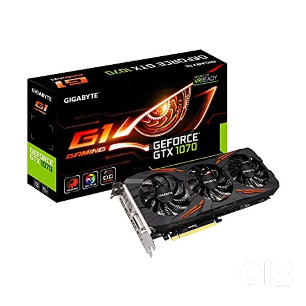 Gigabyte GTX 1070 G1 Gaming 8GB  Triple Fan  High Performance GPU