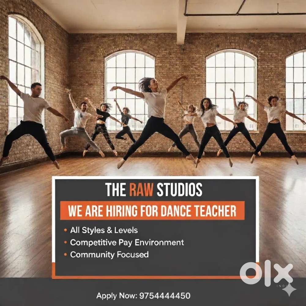 We are hiring for Dance Teacher