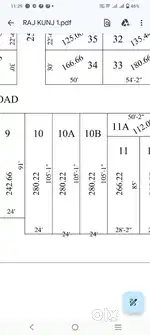 Mohanpur aduki Braj chaurasi Kos parikrama Marg two side open