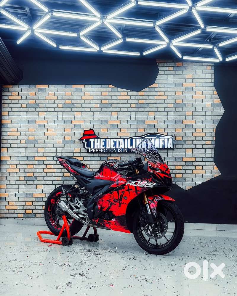 Full body custom wraped red r15 v4 2022
