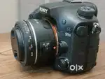 Sony alpha A99ii full frame dslr with 2 lens and flash