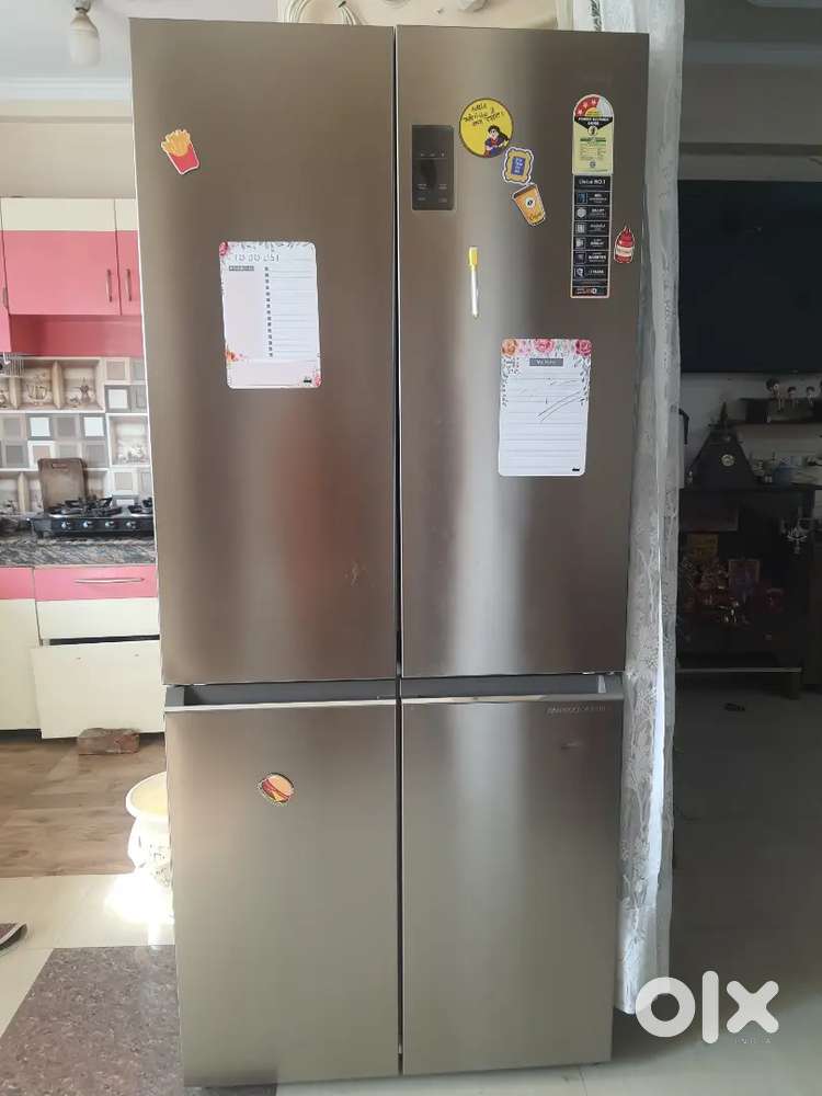 4 door fridge haier