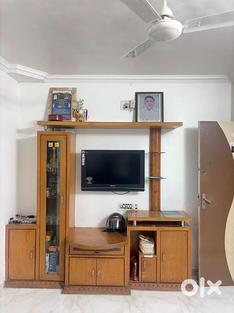 1 BHK Flat at Adajan fully furnished with high sunlight south facing