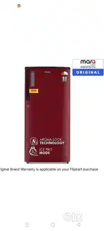1 year used fridge for sale