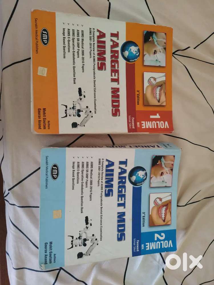 Target Mds AIIMS volume 1&2 ,3rd edition