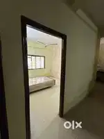 1 room with seperate washroom and kitchen in 3 bhk flat.(For boys,)