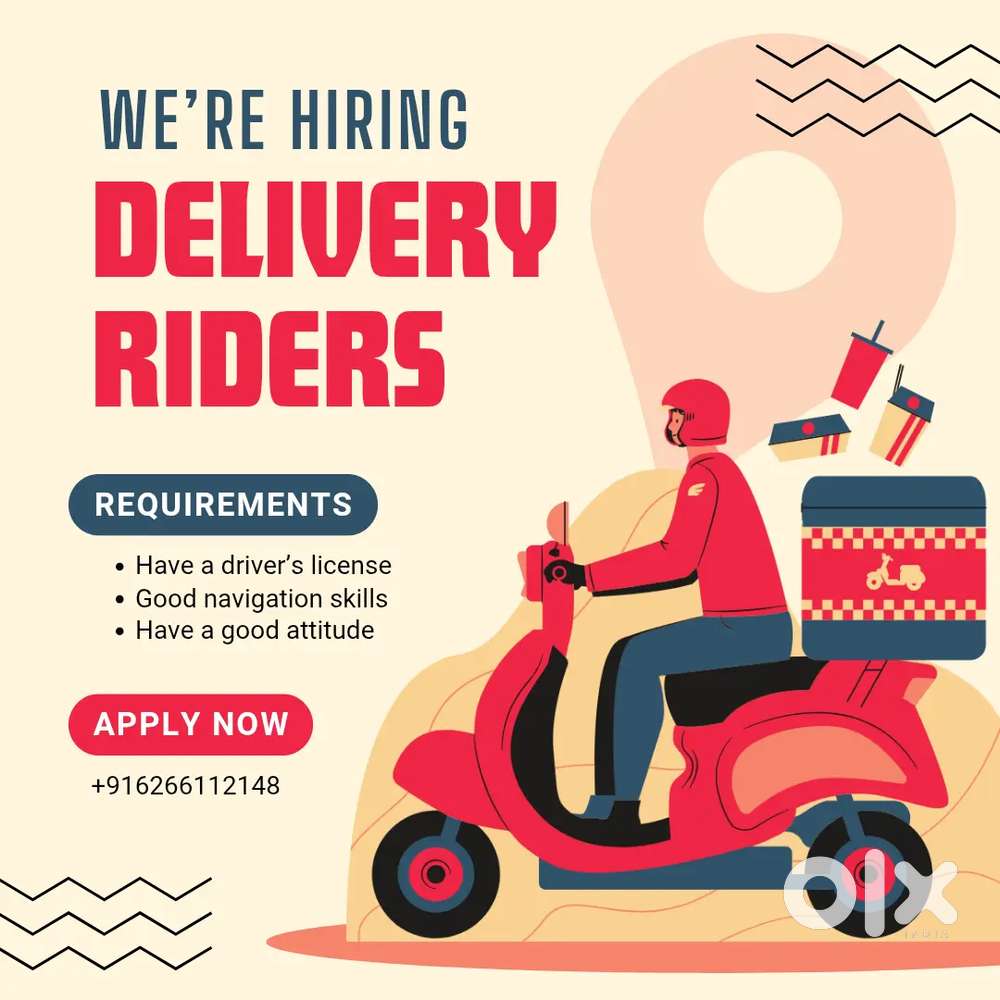 Delivery boy Job