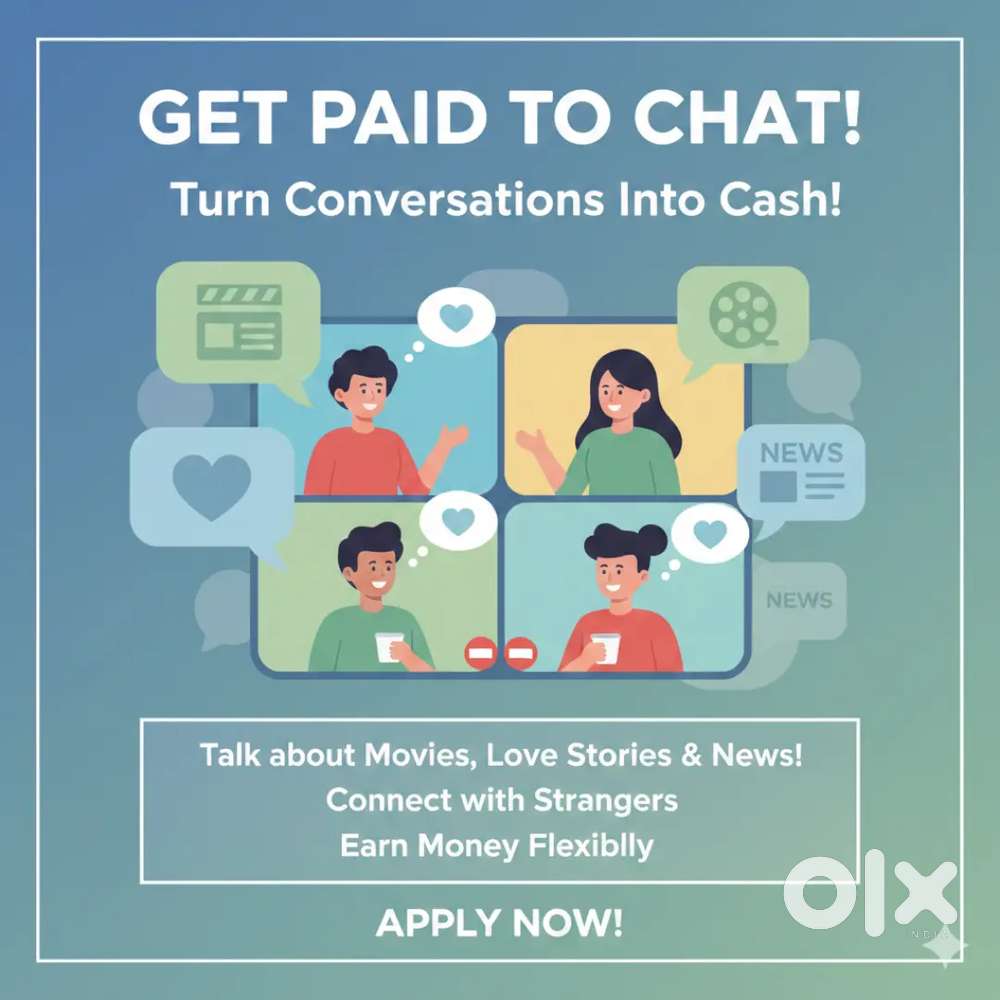 Chat Conversation Partner (Work From Home)
Only for girls