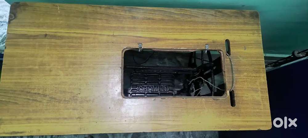 Grover Overlock Sewing Machine Stand and Table Belt Brown Colour