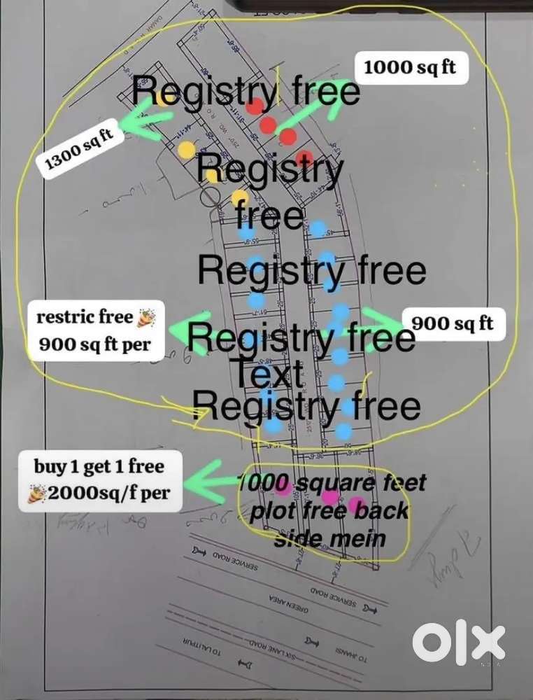 Plots near BIDA Project