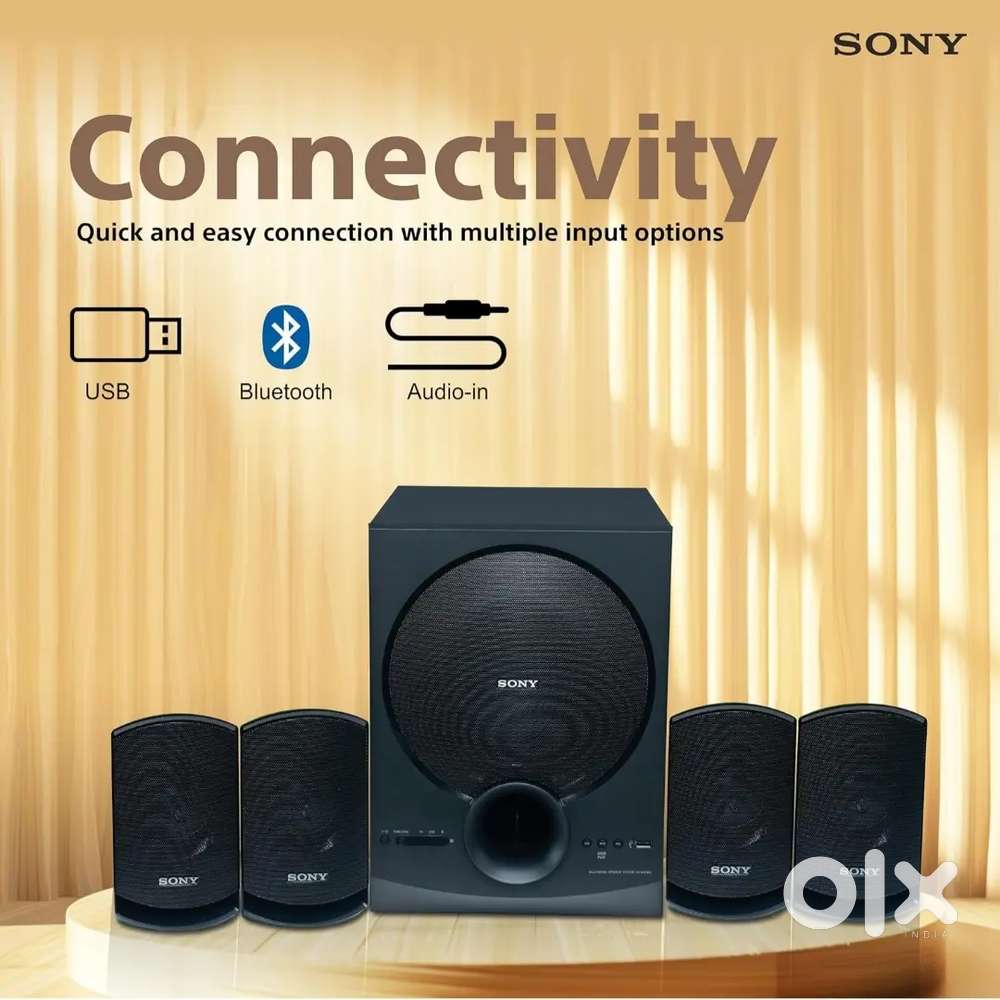 Sony SS-FMS40 All in One 4.1ch Home Theatre System with 80W