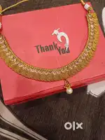 Golden necklace good new