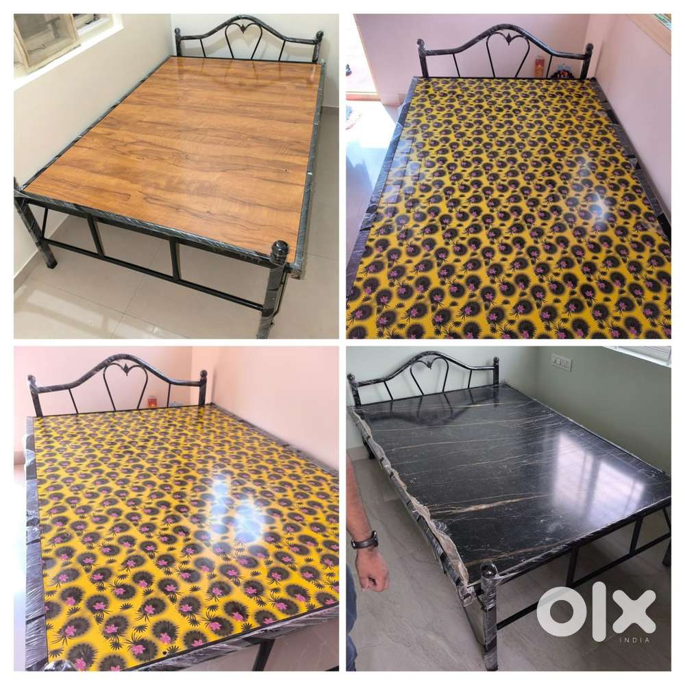 6/4 Durable Metal & Plywood Bliss Cot