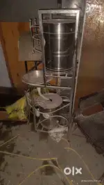 Pedestal wash basin stainless steel