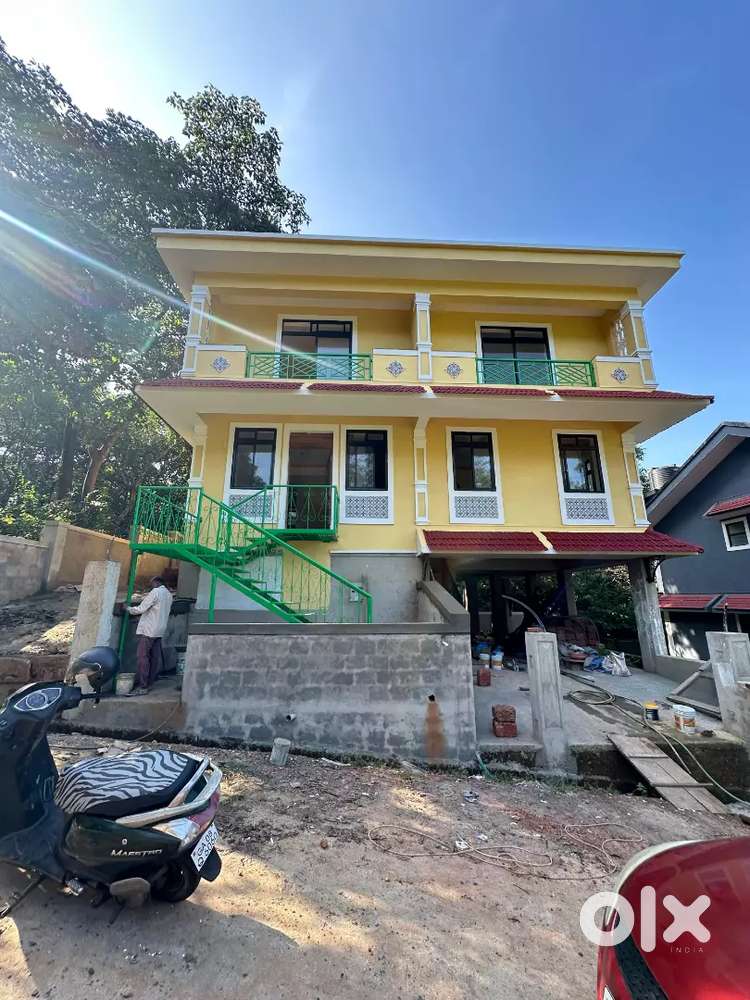 Near to Chowgule college 2BHK Row Villa 100sqmt- 70 Lakh