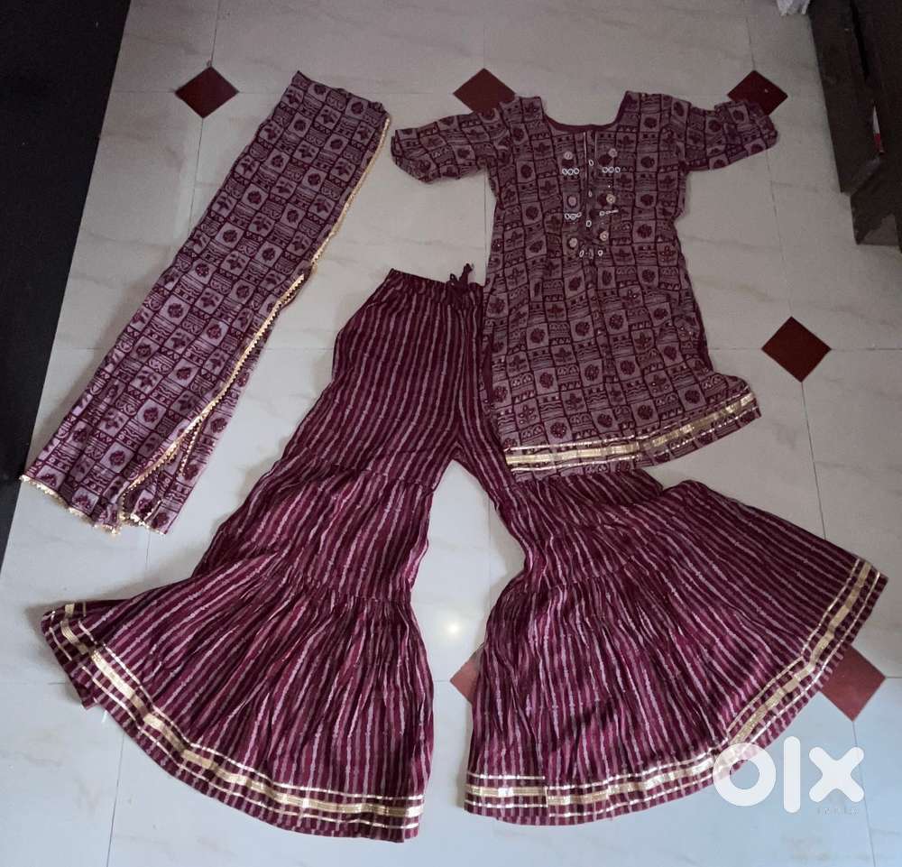 Sarar kurta dupatta
