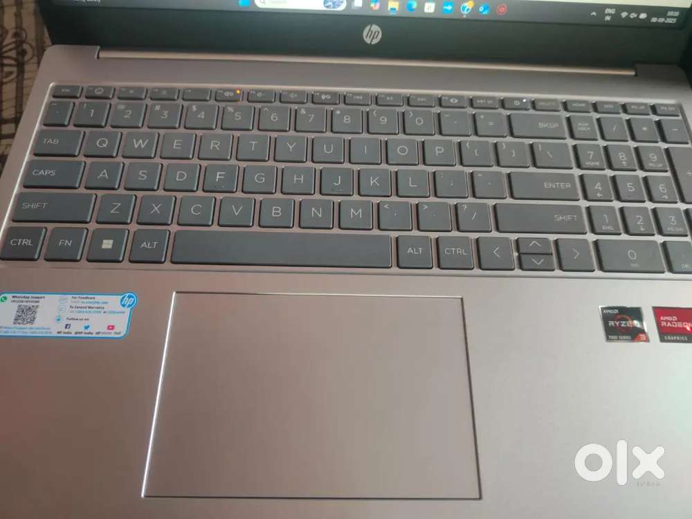 Hp 15 laptop. 8gb ddr5 5500mghz ram. 4 months old. Negitiable