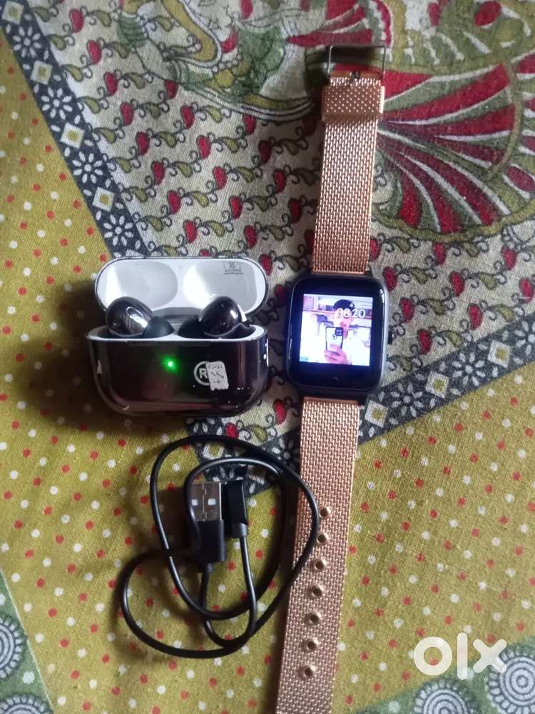 Smart watch noise comapni ki and ubon air burdes