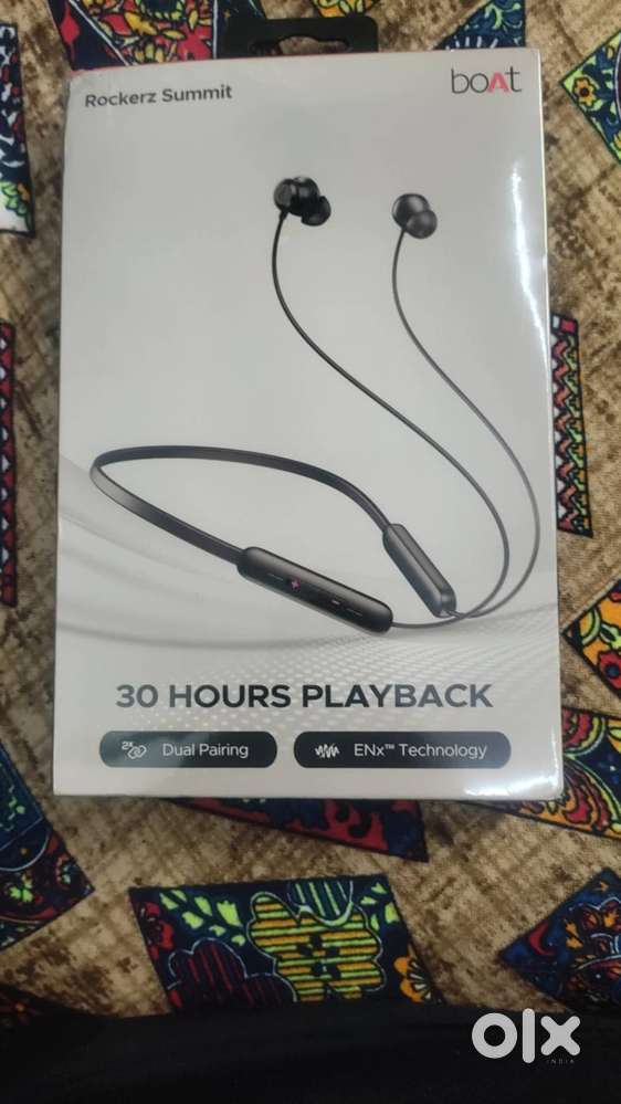 boAt Rockerz Summit Wireless Earphone with 30H Playback, ASAP Charge,