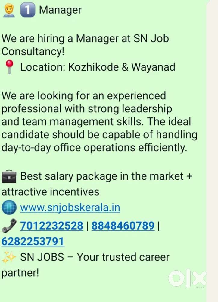 Office staff, accountant, Telecaller