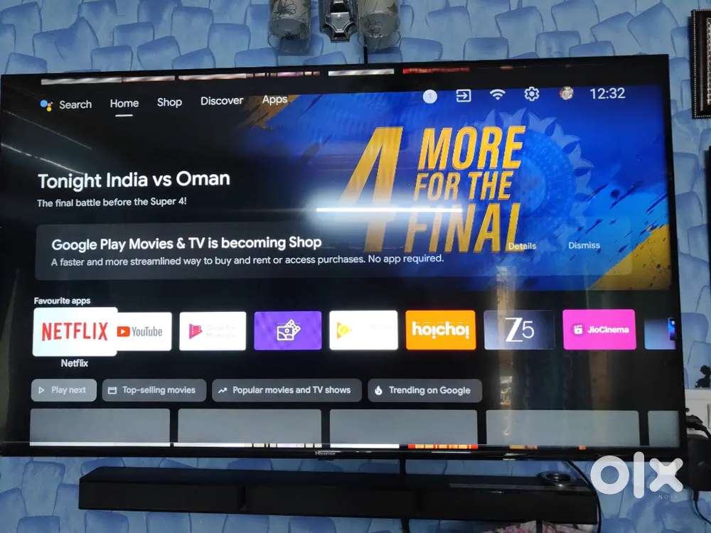 Hisense 4k android smart 50 inches tv