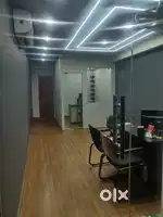 Office space with furniture