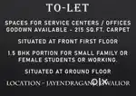 Fully Furnished Office , 1.5 BHK Portion For Small Family / Girls
