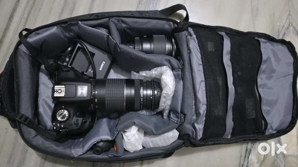 Canon EOS 1500D Body + 2 Lens + Lot of Accessories